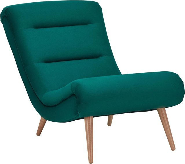 Bessagi Home Sessel Jan in Grün aus Samt mit Armlehnen im skandinavischen Design, Höhe: 102 cm, Breite: 90 cm, Tiefe: 74 cm - Bild 1