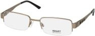 Mister Spex Wallace 1018 F23 Korrektionsbrille, Halbrand, Rechteckig, Metall, Grey, Unisex - Bild 1