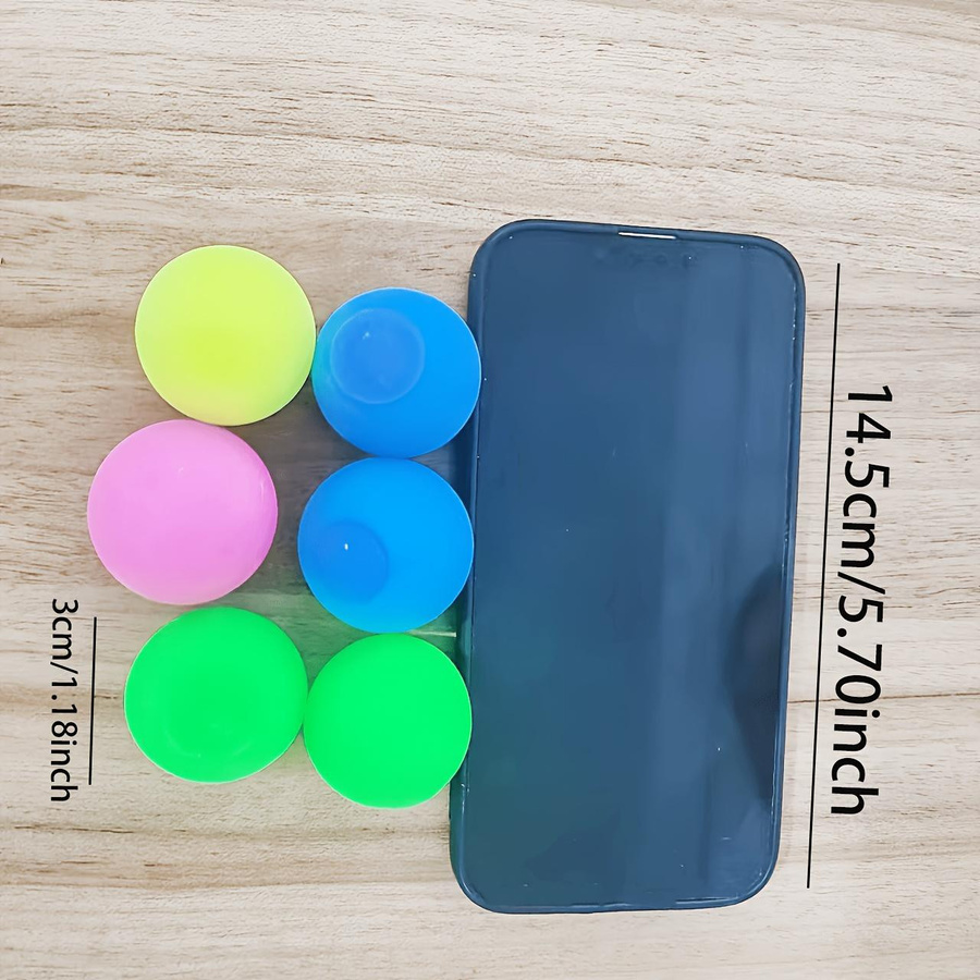 Topmix Squishy Stressball, Weiches Teig Spielzeug, Licht Grau, 1-teiliges Set - Bild 3
