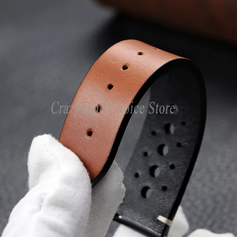 Uhrenarmband crazyband, Leder, Herren, Klassisch - Bild 3