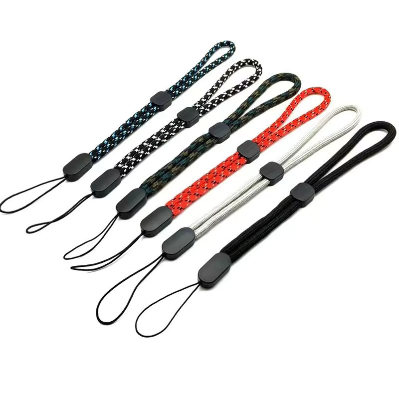 5er Set verstellbare Handgelenk-Lanyards in Weiß für iPhone, Samsung, Xiaomi, Kamera und Schlüsselanhänger - Bild 2