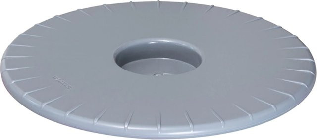 Wagner Pflanzenroller Ultraflat GH 0450 Silber Ø 30 cm aus Spezialkunststoff für den Außenbereich - Bild 1