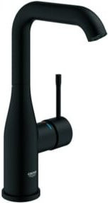 Grohe Waschtisch-Einhebelmischer Essence in Mattblack mit schwenkbarem Auslauf und wassersparender Funktion - Bild 1