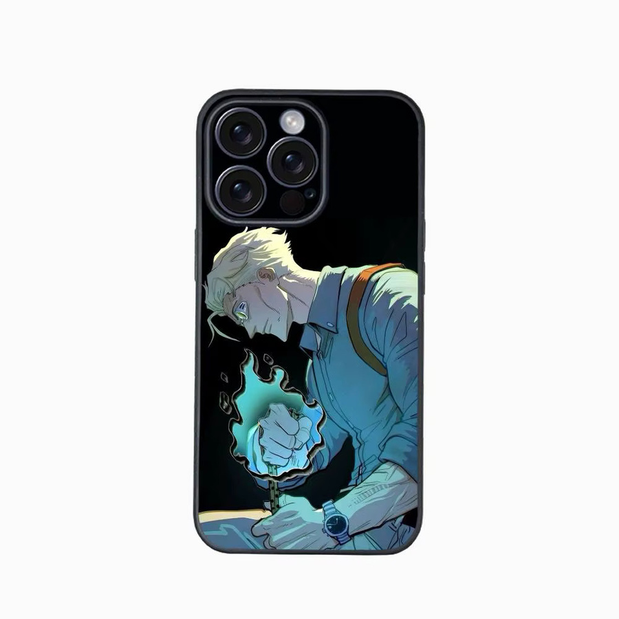 Jujutsu Kaisen Kento Nanami Handyhülle für iPhone 11 12 13 14 15 16 Pro Max Plus mit Plating-Schutz, Multicolour - Bild 3