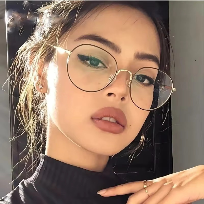 ERIKOLE Korrektionsbrille, Vollrand, Rund, Metall, Unisex - Bild 2