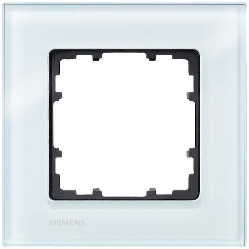 Siemens Delta Glas Rahmen 1-fach in Weiß und Grün aus Glas - Bild 1
