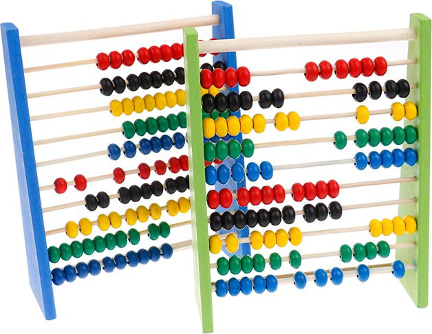 Holz-Abakus, Lernspielzeug, für 3-6-Jährige - Bild 1