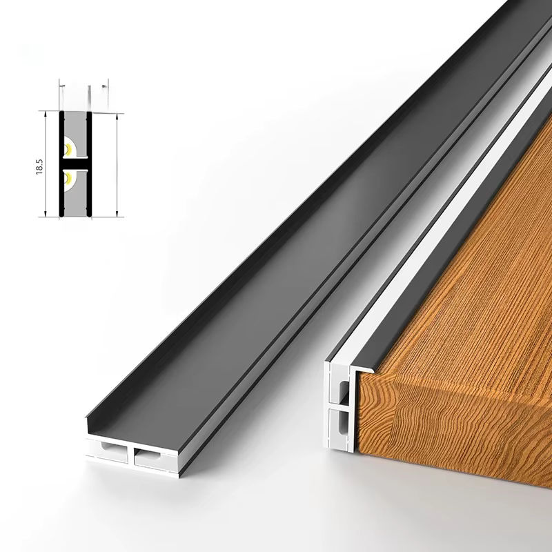 Khelse Up Down Glow LED Aluminium Profil für Schrank und Bücherregal in Silber und Grau - Bild 6