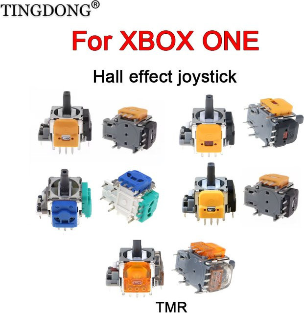 TingDong Hall-Effekt-Joystick-Ersatz für Xbox One, 3D-Analog-Thumbstick Reparaturset für dein Xbox One Gamepad - Bild 1
