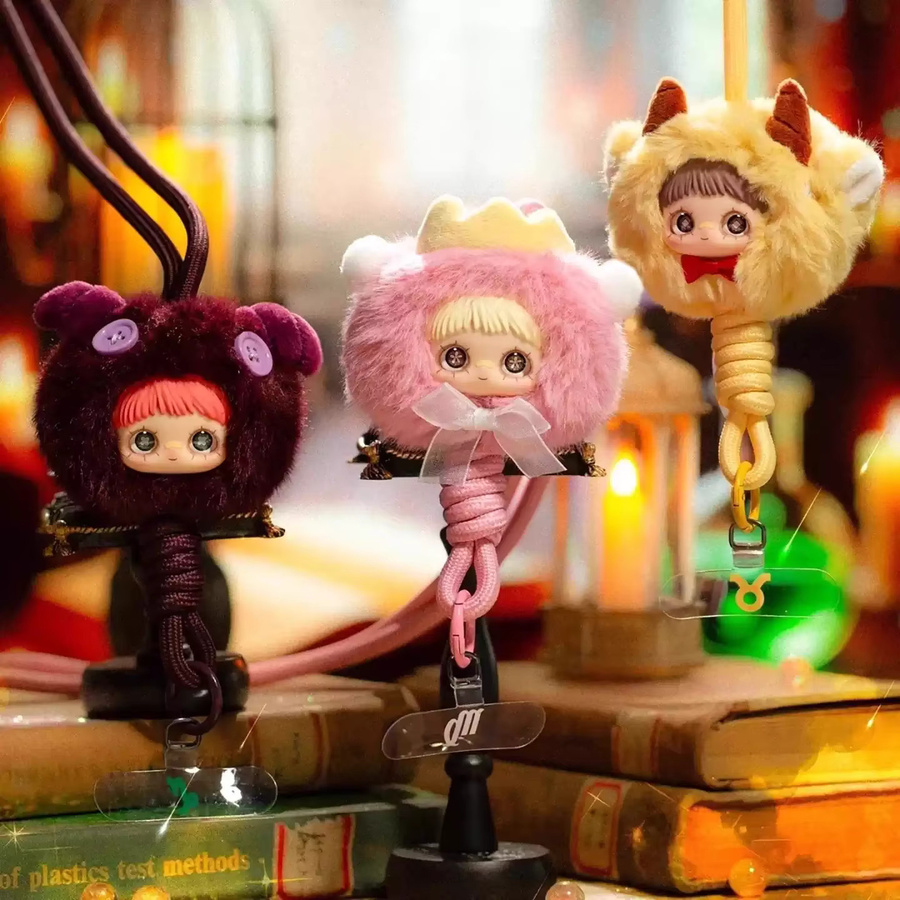 Maymei Sternzeichen Horoskop Geschichten Anhänger Blind Box, Telefonanhänger - Bild 3
