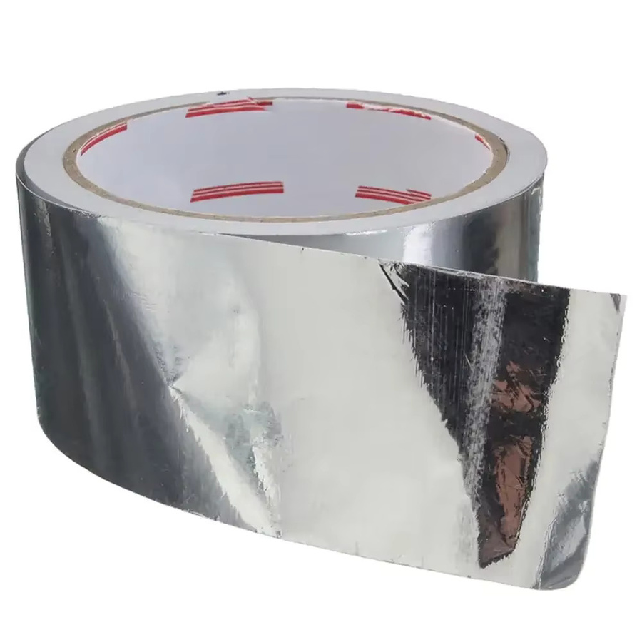 Hitzebeständiges Aluminium-Klebeband zur Reparatur und Abdichtung von Kanälen, Farbe: Silber, Breite: 5 cm, Länge: 17 m - Bild 2