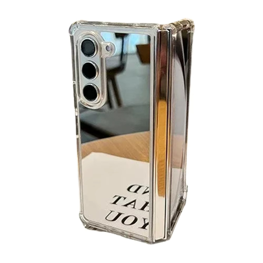 NUCWIN Spiegel-Make-up Acryl Schutzhülle für Samsung Galaxy Z Fold 7 6 5 4 3 Transparent - Bild 6