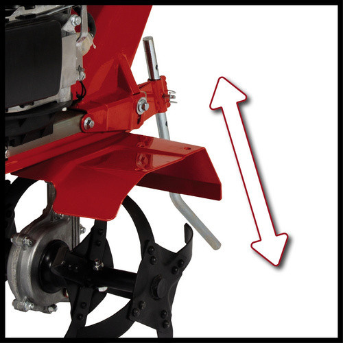 Einhell Benzin-Bodenhacke GC-MT 2236 in Rot/Schwarz - Bild 3