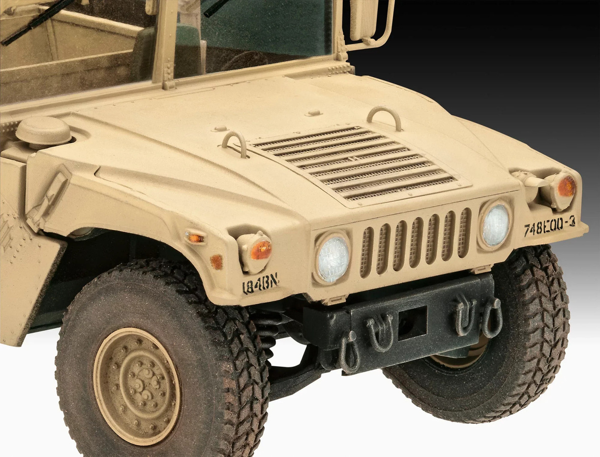 Revell HMMWV M1097A2, Fahrzeug, 1:35, Kunststoff, Grau - Bild 4