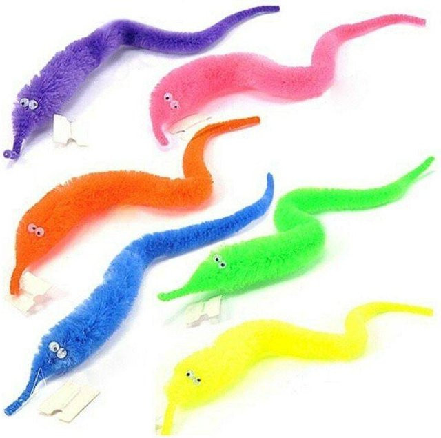 BC Pet Supplies Magisches Wurmspielzeug, 6-teiliges Set - Bild 1