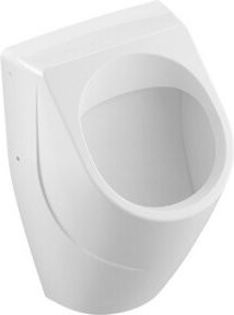 Villeroy & Boch Absaug-Urinal O.NOVO in Weiß mit D-Flush, Wandhängend, B/T/H: 33,5 x 56 x 32 cm - Bild 1