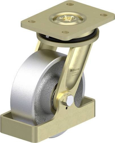 Blickle LS-G 150K-FS Schwerlast-Lenkrolle in Silber, Rad-Durchmesser: 150 mm, Tragfähigkeit: 900 kg - Bild 1