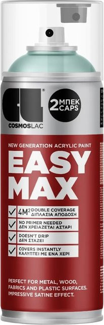 Cosmo Cosmos Lac Easymax Sprühlack Matt in Pastellgrün mit extrem hoher Deckkraft und wetterfester Eigenschaft - Bild 1