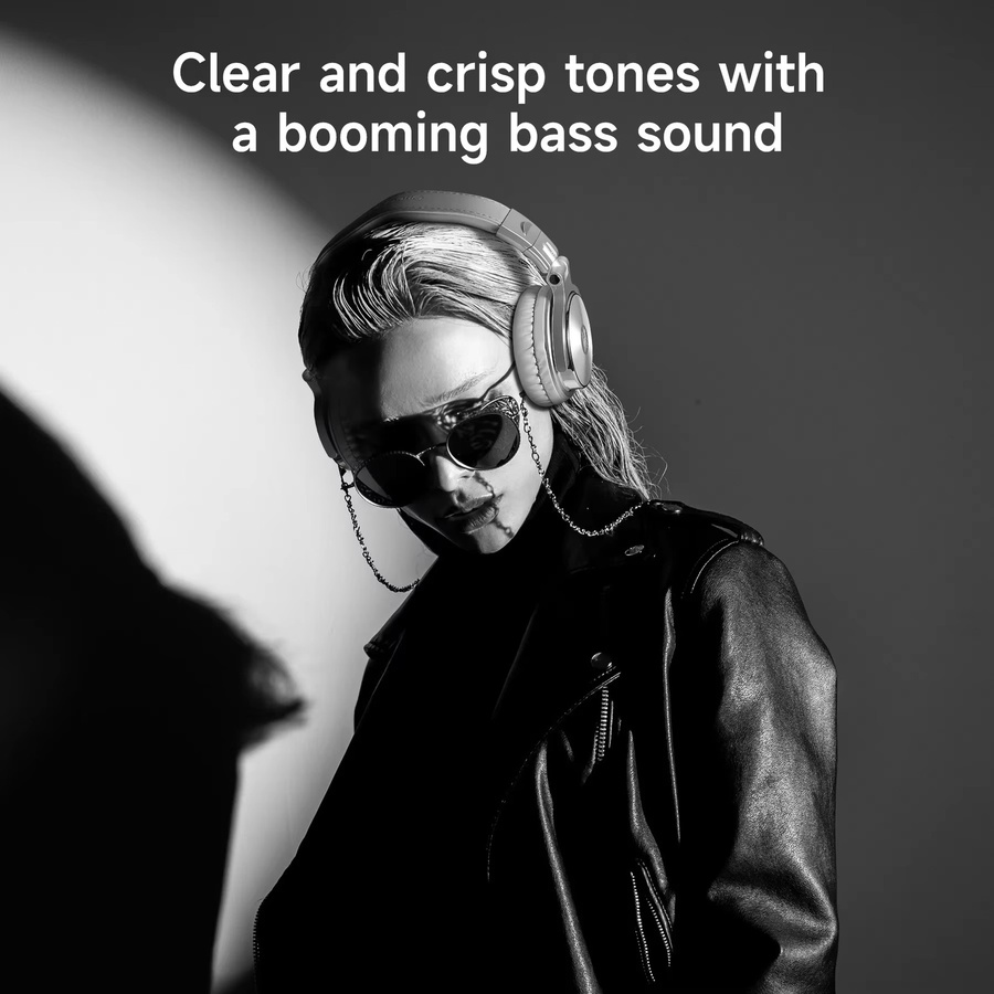 Oneodio Pro 10 Over-Ear Kopfhörer in Blau und Silber mit Mikrofon, hochauflösendes Studio-DJ-Stereo-Headset mit 3,5 mm und 6,35 mm Anschluss - Bild 6