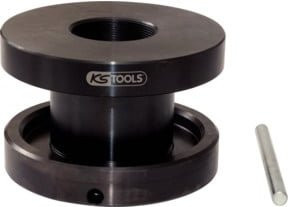 KS Tools Traverse mit Spannring aus Spezialstahl in Schwarz, 17 t, für 640.2417 - Bild 1