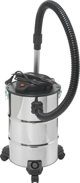 Aschesauger AS-20/1200 A in Silber mit HEPA-Filter aus Edelstahl - Bild 1