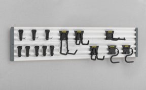 Stanley Trackwalls Set 20-teilig Halterung in Weiß aus Kunststoff - Bild 2