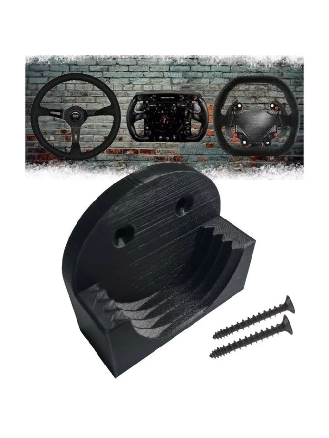 Thrustmaster Wandhalterung aus ABS in Schwarz für Lenkradzubehör - Bild 4