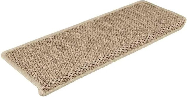 vidaXL Stufenmatten Selbstklebend in Sisal-Optik, 30 Stück, Sand, B/T/H: 65 x 21 x 4 cm - Bild 1