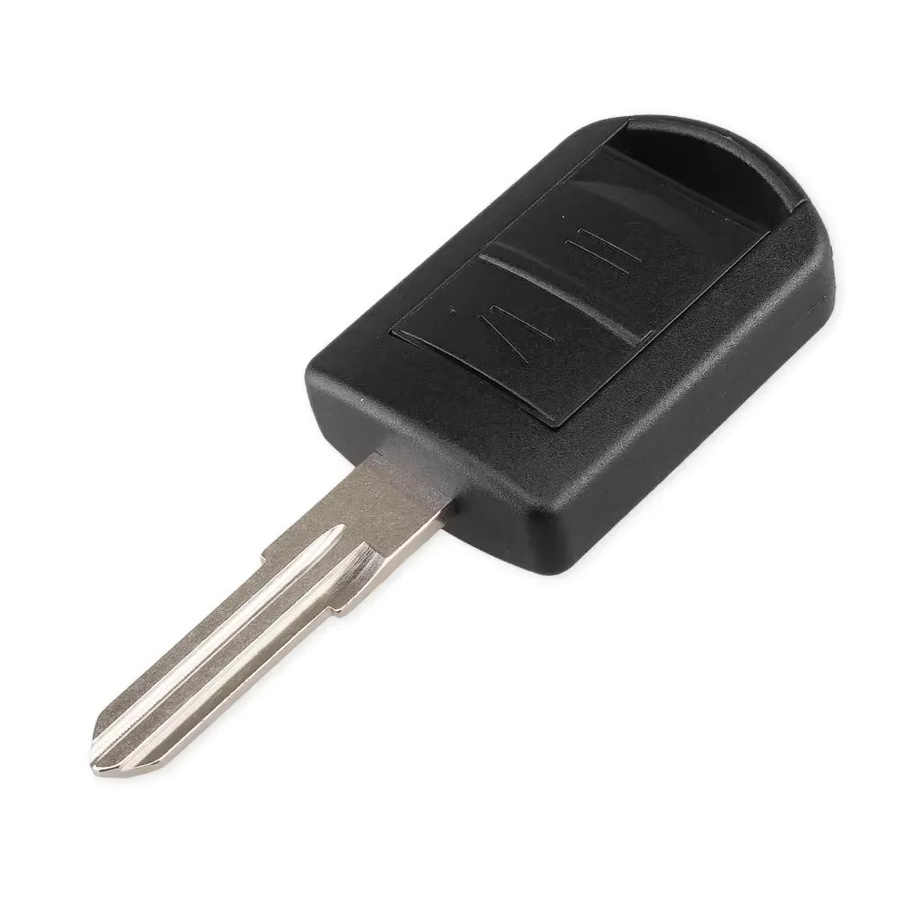 KEYYOU Schutzhülle für 2-Tasten-Fernbedienungs-Autoschlüssel für Opel Vauxhall Corsa C, Schwarz - Bild 2
