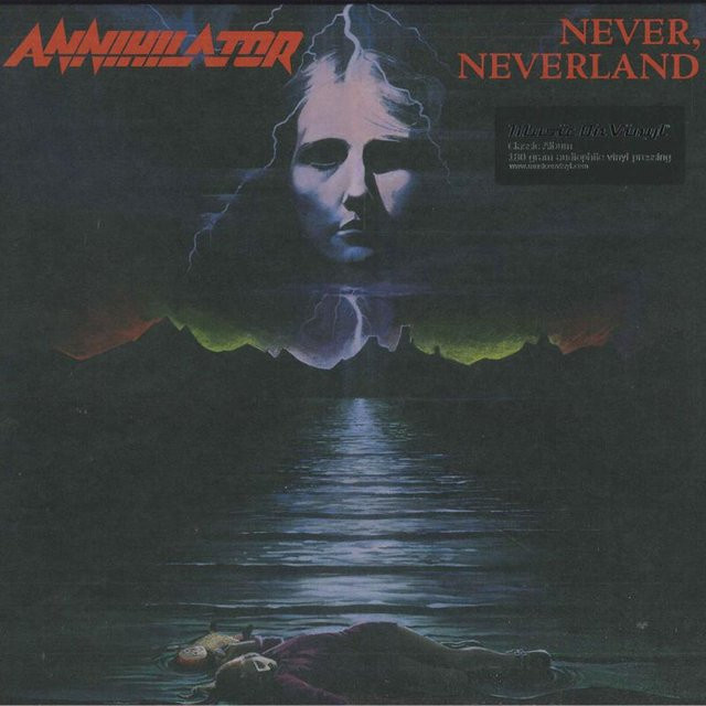 Annihilator - Never, Neverland LP Schallplatte von Music On Vinyl, Farbe: Grau, Rock/Metal, 2022 Edition - Bild 1
