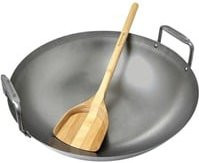 Big Green Egg Grill-Wok aus Kohlenstoffstahl in Schwarz, Durchmesser: 40 cm - Bild 1