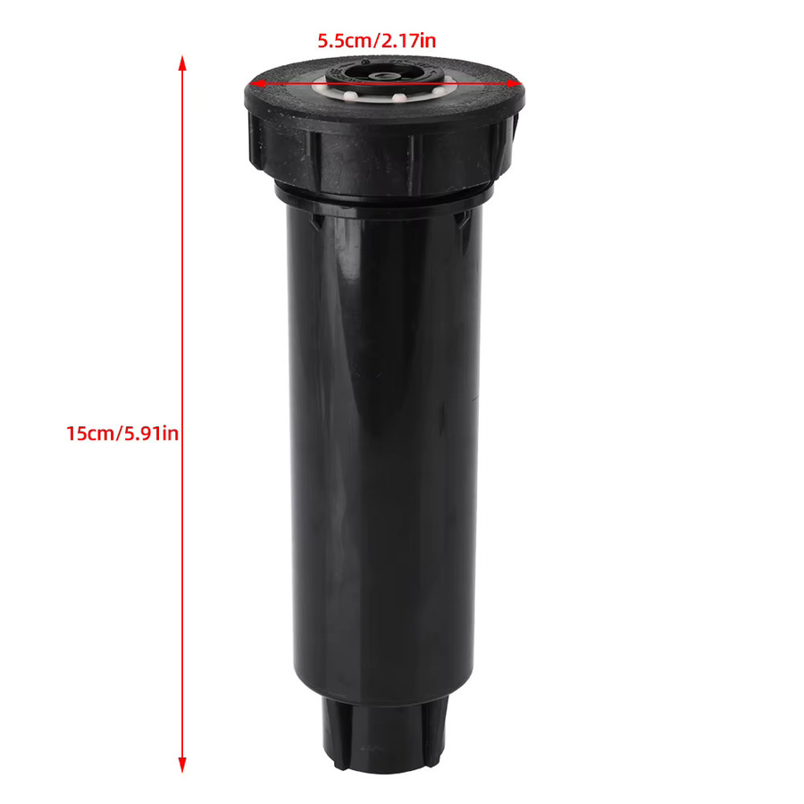 ATUOTIN Automatischer Pop-up Bodensprinkler 1/2 Zoll in Schwarz für Garten und Rasen - Bild 6