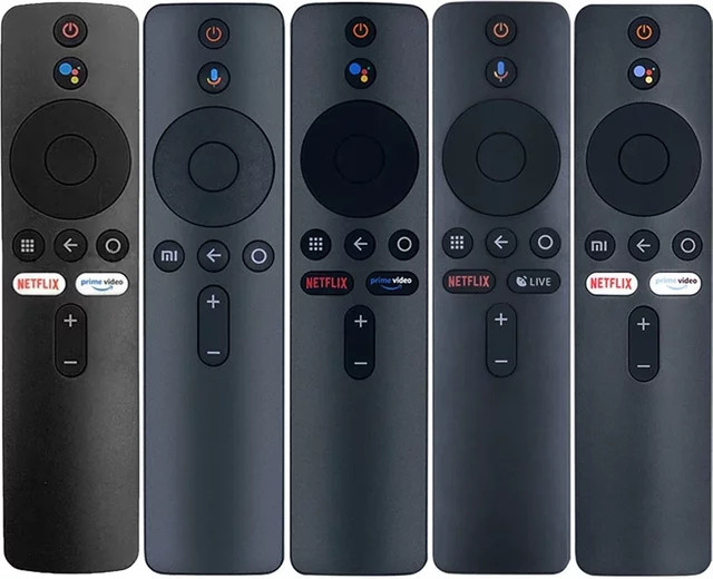 Xiaomi Sprachfernbedienung in Schwarz für Mi Box S, Box 3, 4K und Mi Stick (Modell XMRM-00A XMRM-006) - Bild 1