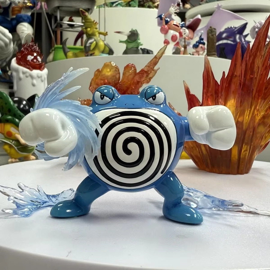 Bandai Pokémon Poliwrath, Actionfigur, Kunststoff, 6 cm - Bild 4