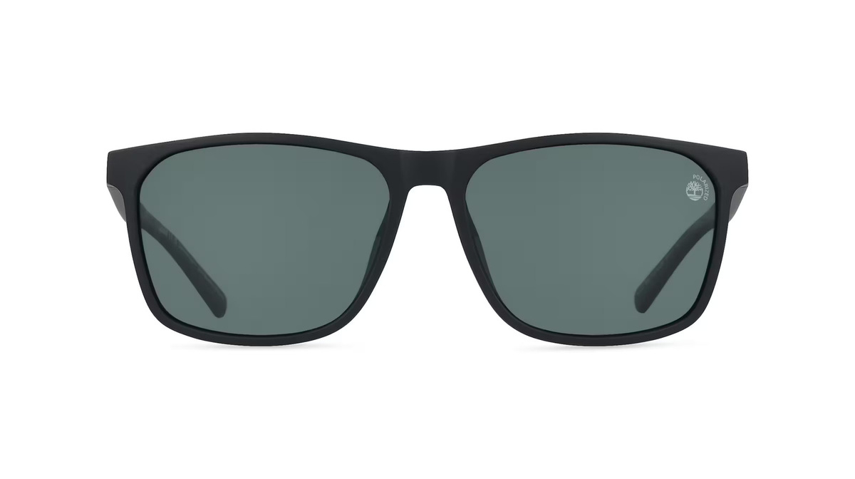 Timberland TB9312 Sonnenbrille, Vollrand, Eckig, Kunststoff, Herren, schwarz - Bild 1