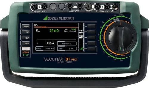 Gossen Metrawatt SECUTEST ST PRO COMFORT Gerätetester in Grün, kalibriert nach VDE-Norm 0701-0702, 0544, 0751 - Bild 1
