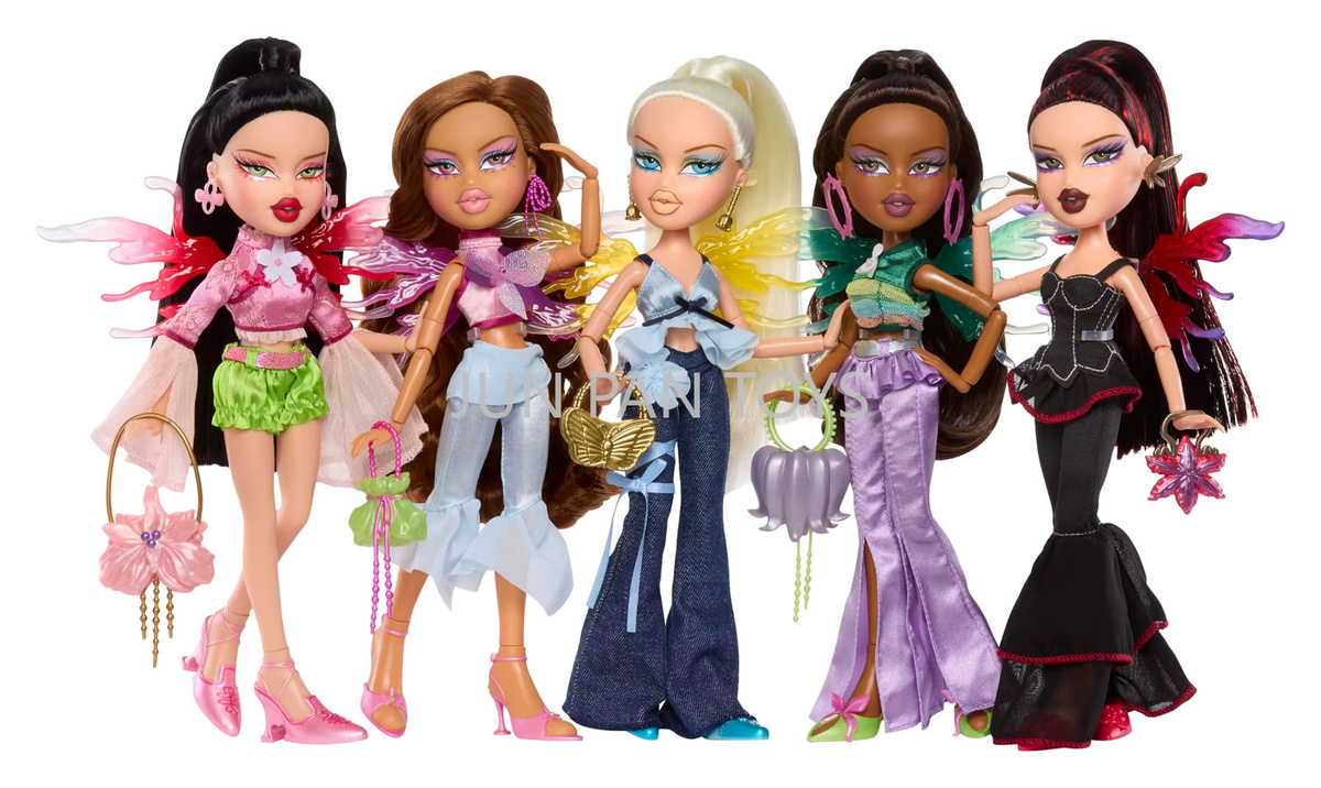 Bratz Fashion Pixiez Yasmin Cloe Sasha Jade Lina, Anziehpuppe, Fantasy - Bild 3