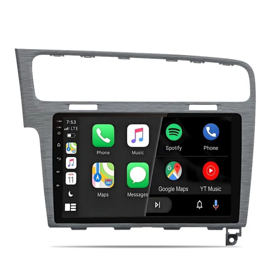 Junsun Autoradio mit Bluetooth für VW Golf 7 (2013-2017) in Grau - Bild 2