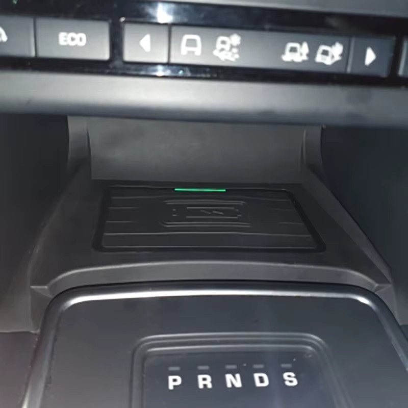 Carinway 15W kabelloses Autoladegerät für Land Rover Discovery Sport 2015-2019, Ladehalterung für dein Handy in Schwarz - Bild 2
