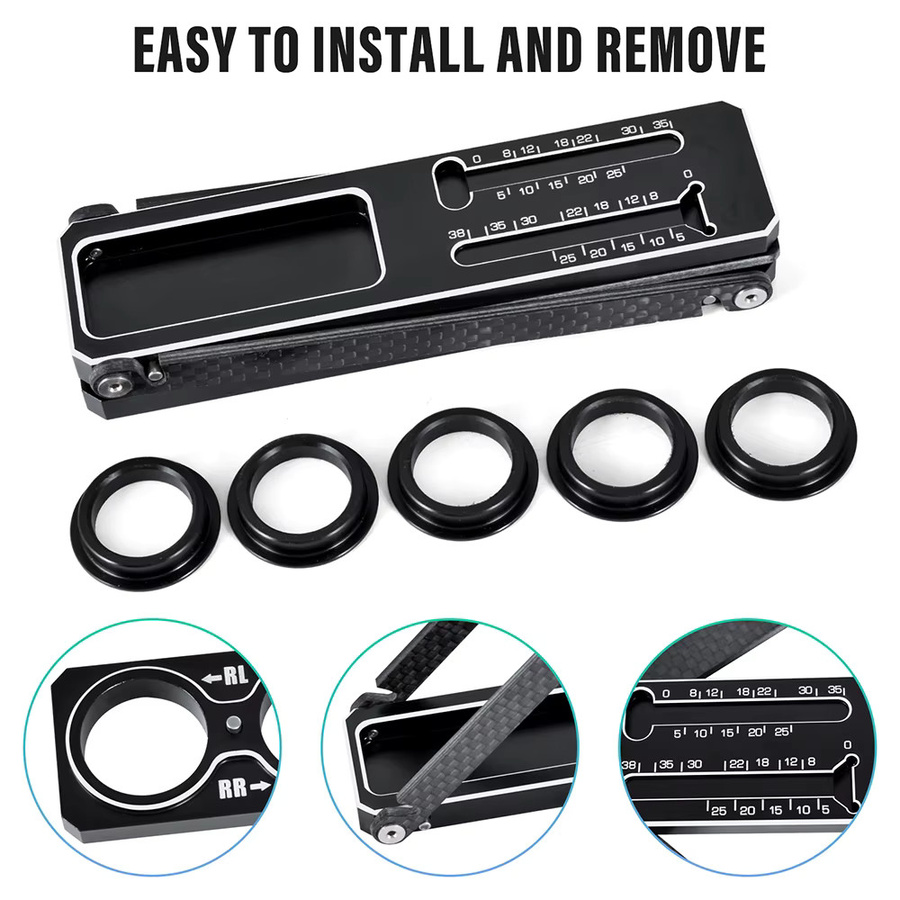 9IMOD RC Tool Artikulation Shock Stand, faltbar, abnehmbar, Aluminium - Bild 5