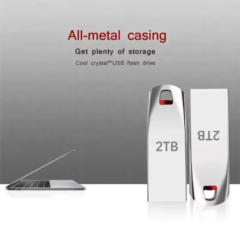 BMAD USB 3.2 Highspeed USB-Stick 2TB Metall Gehäuse Silber Wasserdicht - Bild 4