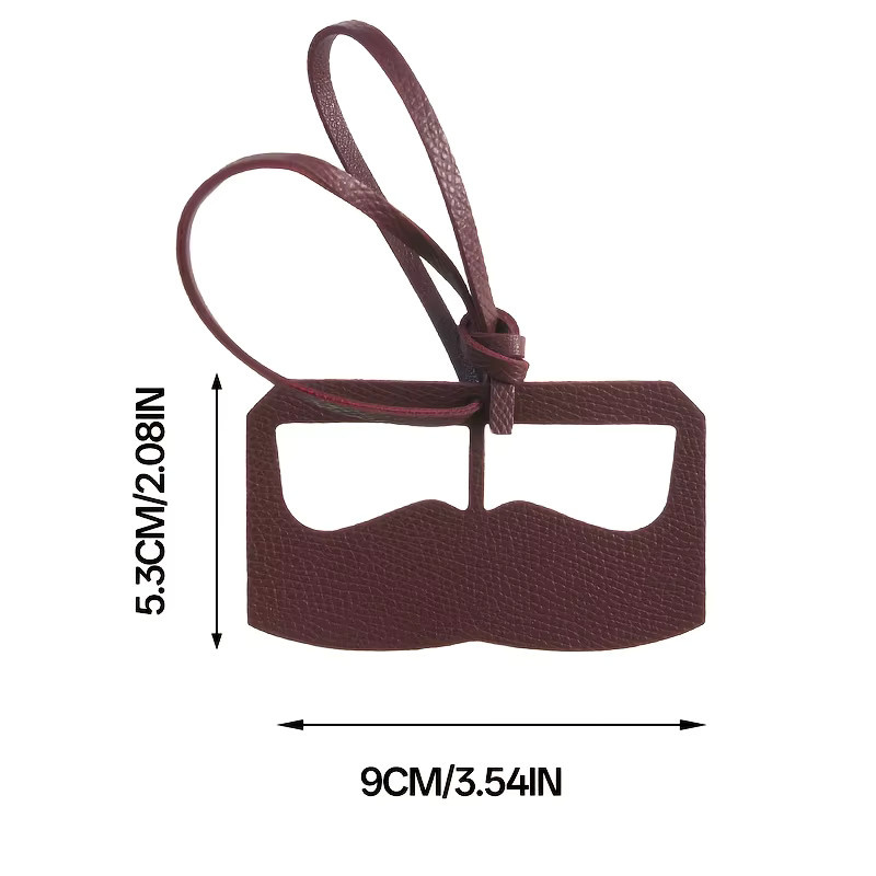 Taschenanhänger Pu-Leder, Unisex - Bild 2