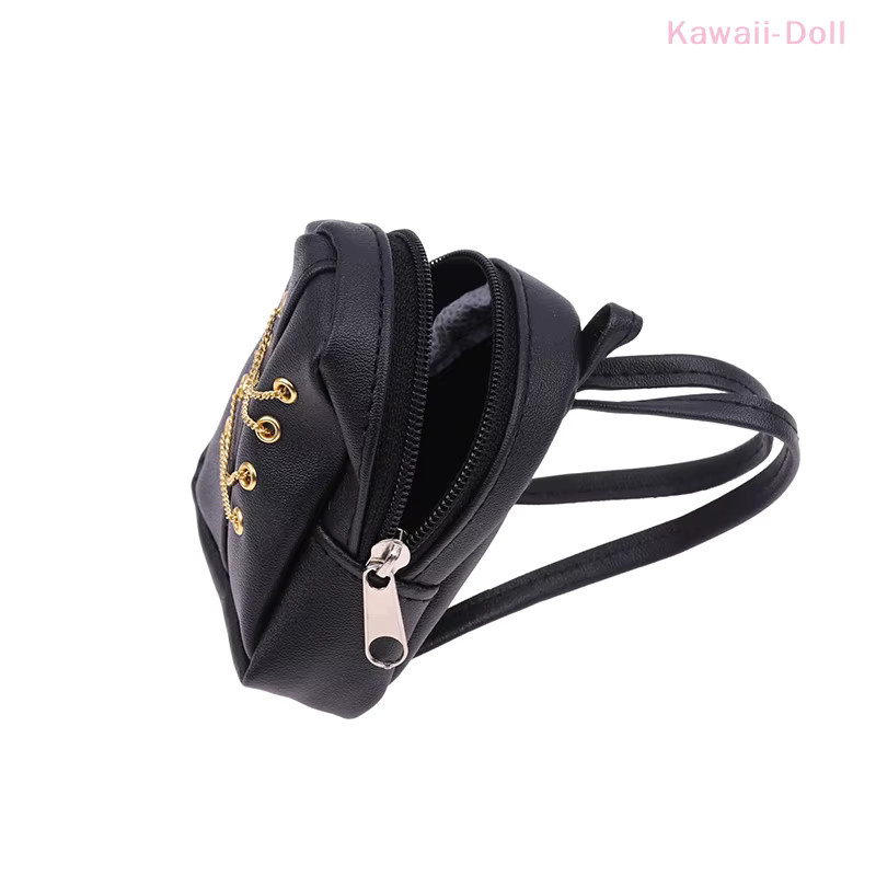 DIAPER&CORED Miniatur Rucksack Kette Tasche, Zubehör, Schwarz - Bild 2