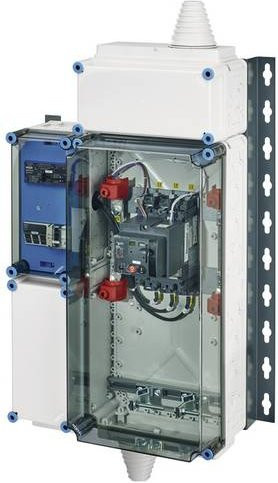 Hensel PV-Freischaltstelle 150kVA, 3-polig mit Leitungsschutzschalter und Netzwächter, weiß - Bild 1
