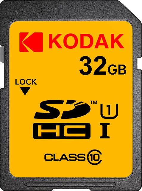 Kodak SD-Karte Class 10 Hochgeschwindigkeits-Speicherkarte für DSLR-Kameras und Camcorder - Bild 1