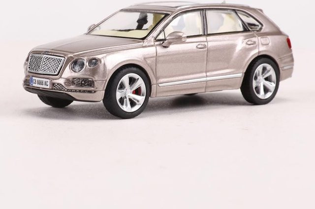 Linyi toy car Bentayga SUV Die-Cast Legierungsmodellauto, 1:64, Grau, ab 18 Jahre - Bild 1