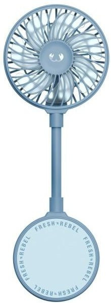 Fresh N Rebel Ventilator magnetisch mit integriertem Standfuß in Bubbly Blue - Bild 1