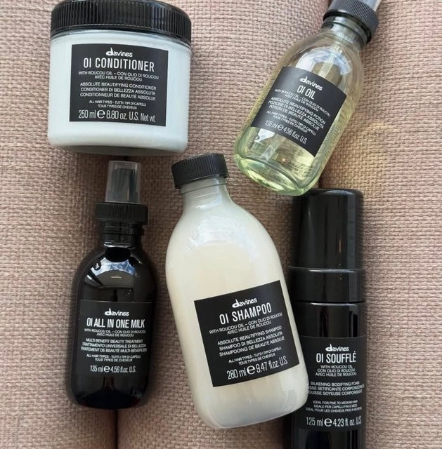 Davines OI Haarpflege-Set, Shampoo und Conditioner mit Roucou Öl, Unisex - Bild 1