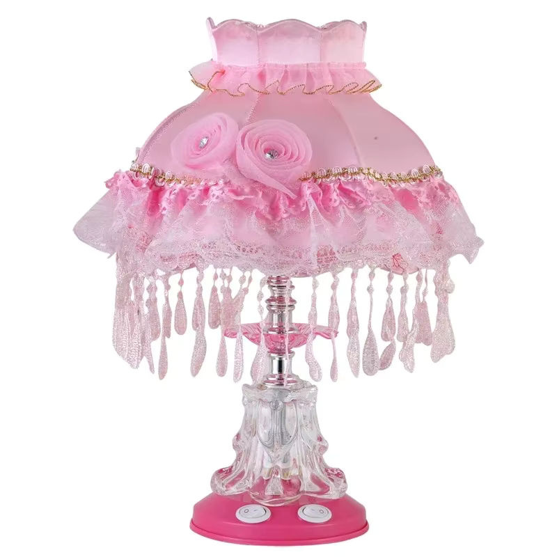 Nordic Retro Tischlampe Lava Ball in Rosa für Kinder Schlafzimmer und Prinzessin Zimmer als Nachtlicht oder Schreibtischlampe - Bild 4