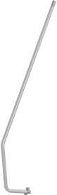 Krause Handlauf für Podestleiter Stabilo Professional in Silber für 7 + 8 Stufen - Bild 1